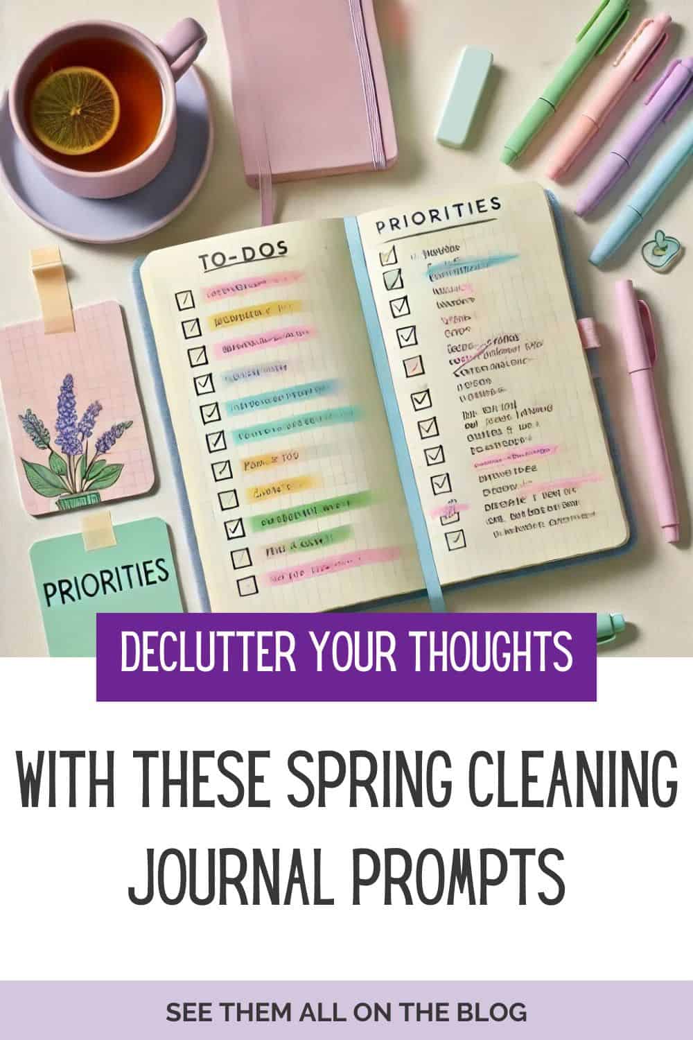 15 Spring Cleaning Journal Prompts to Declutter Your Thoughts | The ...